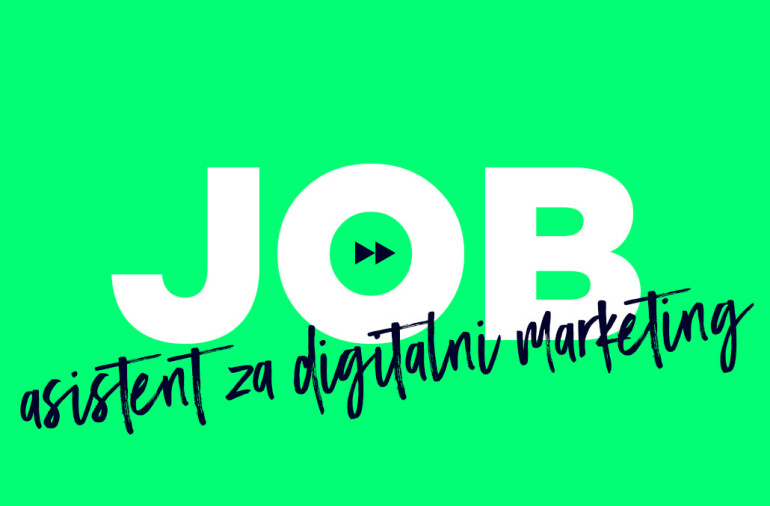 JOB: Junior sodelavec/-ka za digitalni marketing in analitiko